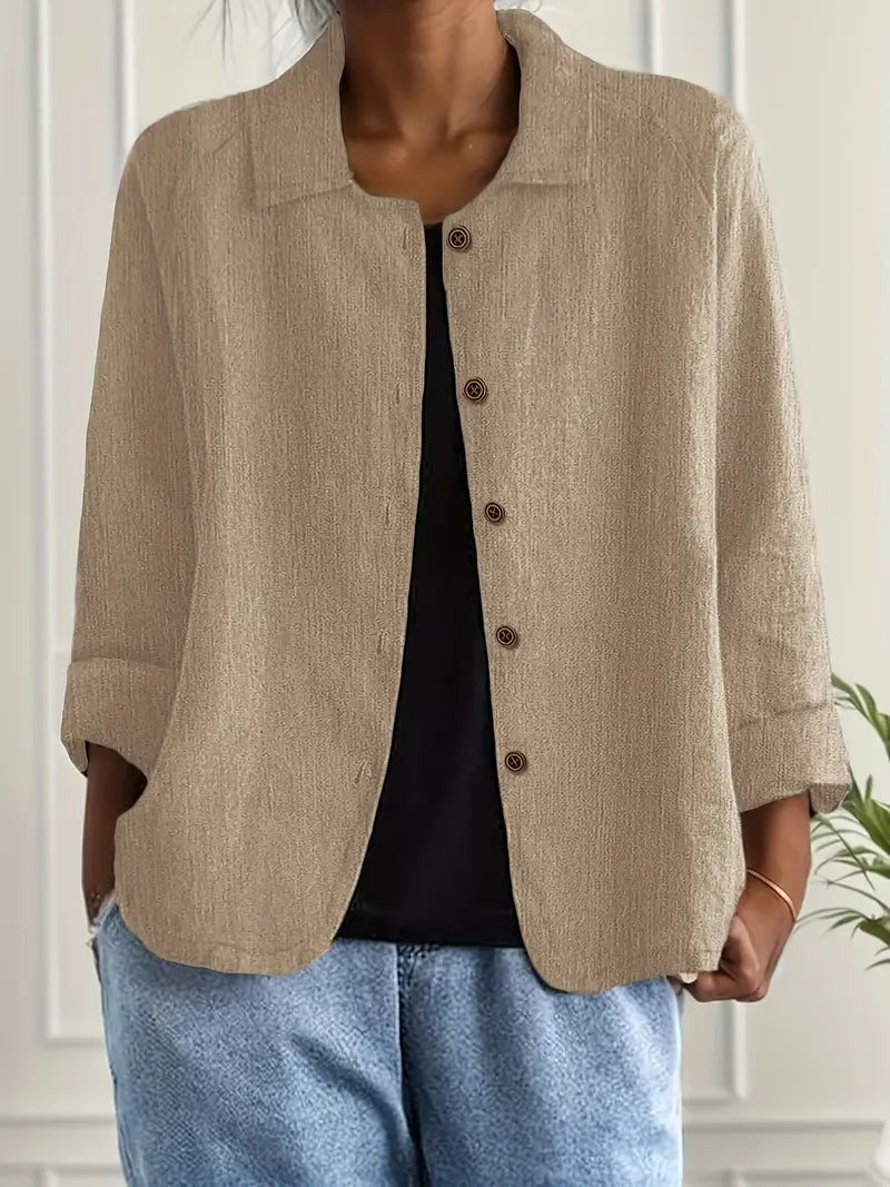 Marilla – Classic Lightweight Shirt-Cardigan