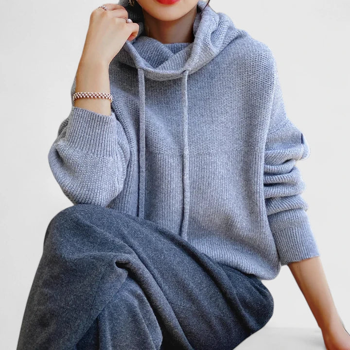 Cozy Knit Hoodie