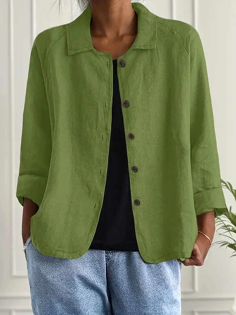 Marilla – Classic Lightweight Shirt-Cardigan