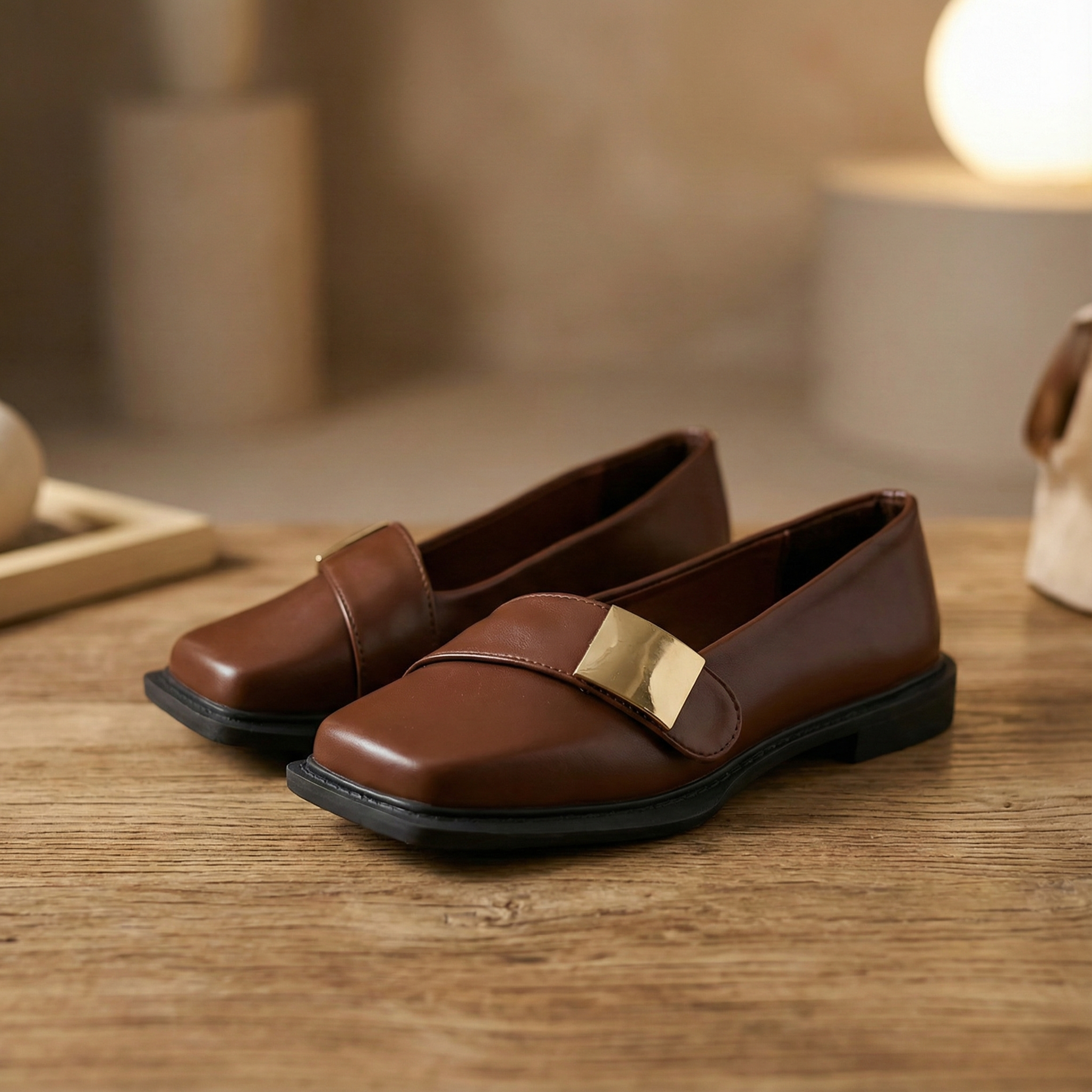 Lucia Cushioned Slip Ons