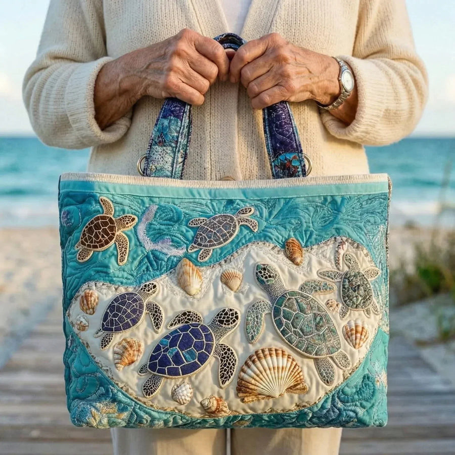 Handmade Bag - Turtle Embrace