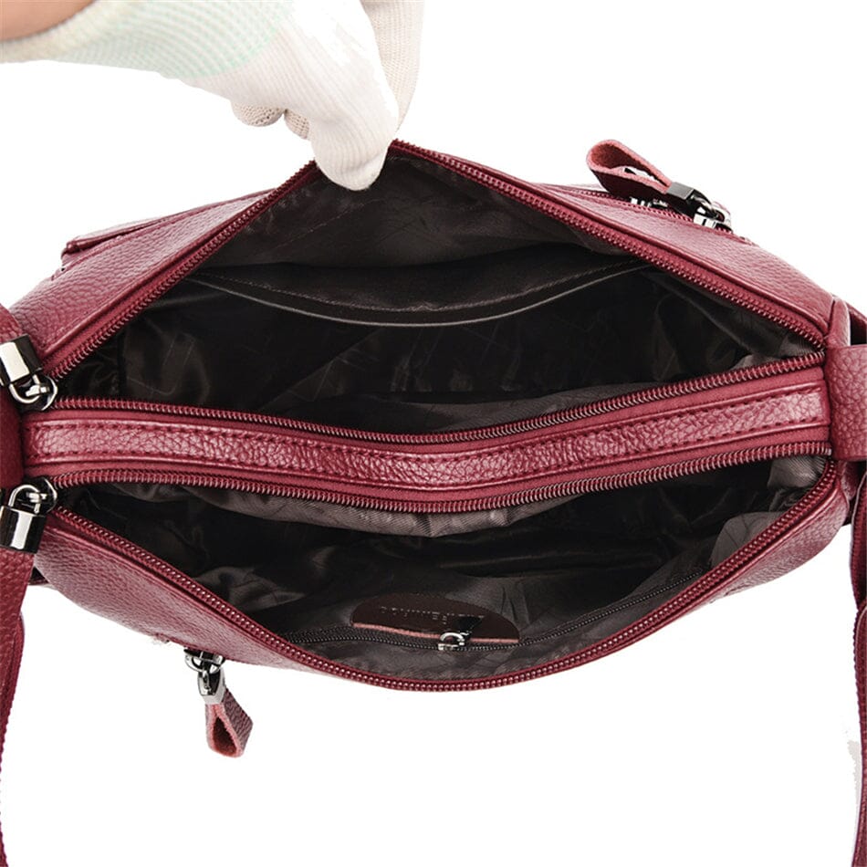 Evangeline | Designer Multi-Layer Crossbody Bag