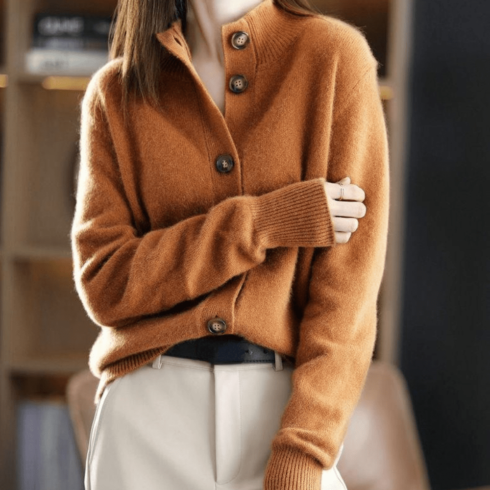 Anita - Cashmere Knit Cardigan