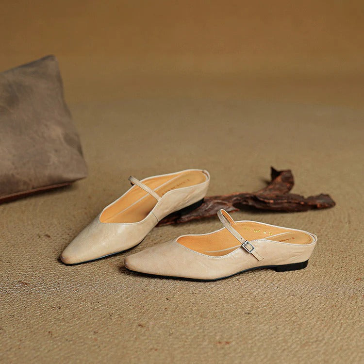 Bellancia Leather Leather Flats