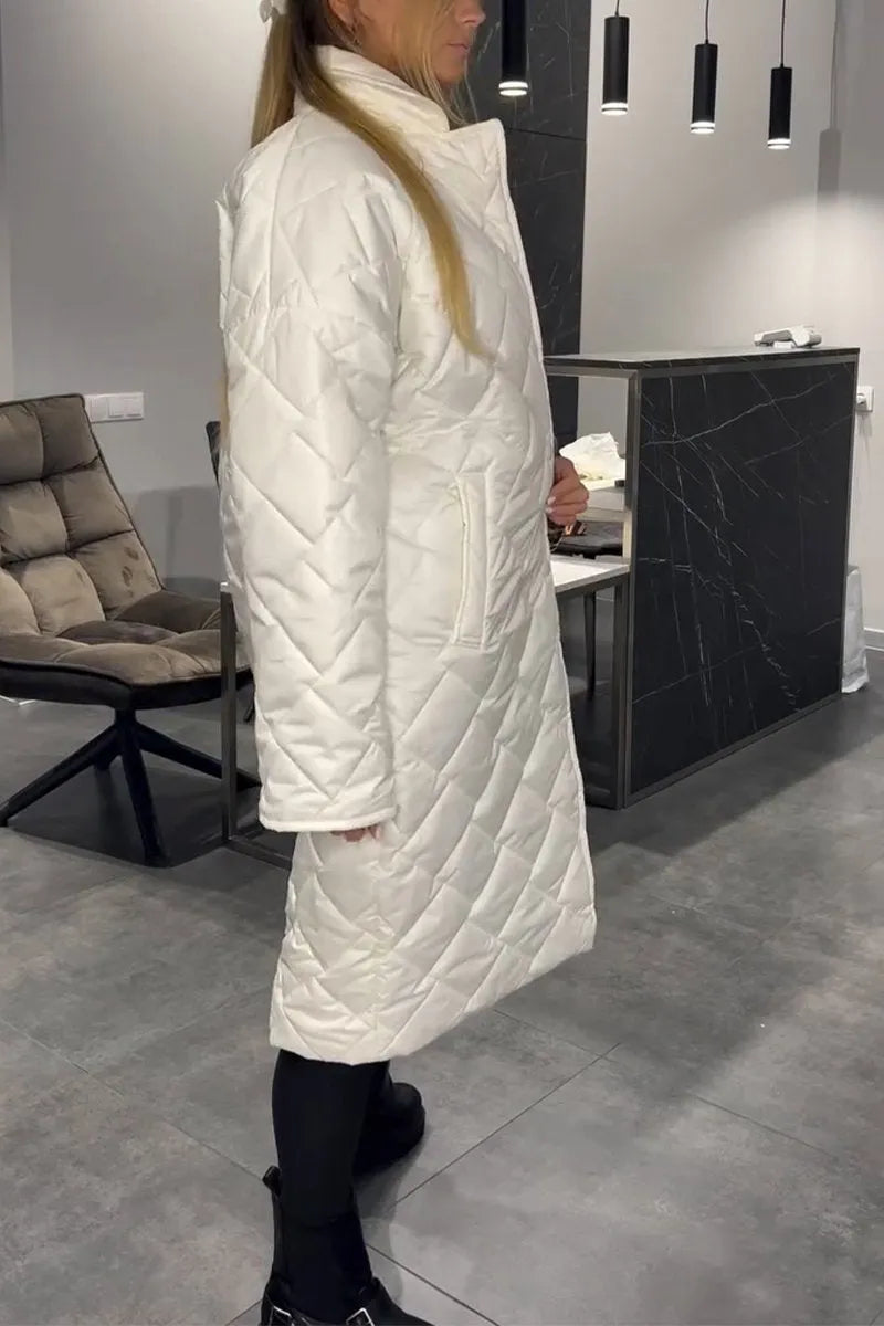 Emerson™ – Quilted Coat for Bold Winter Elegance