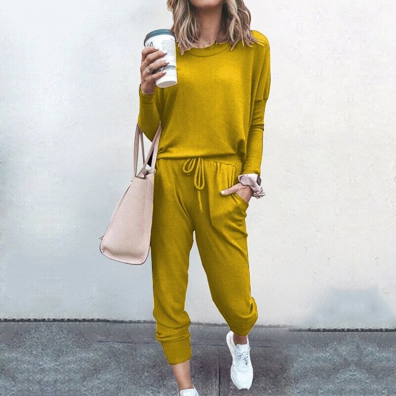 MADISON – RELAXED CHIC TWO-PIECE LOUNGE SET