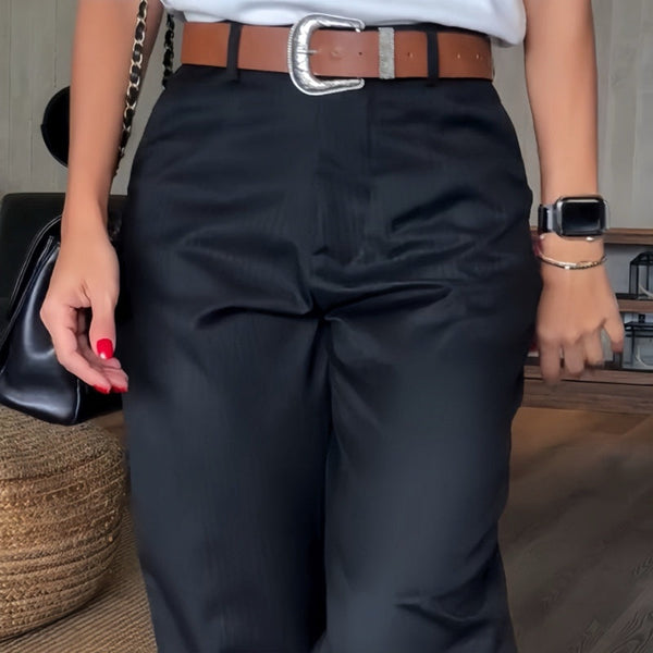 CLARA – CLASSIC TAPERED TROUSERS