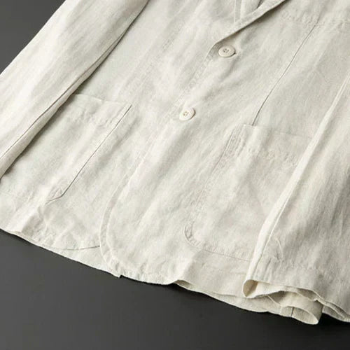 Aiden – Elegant Premium Linen Blazer