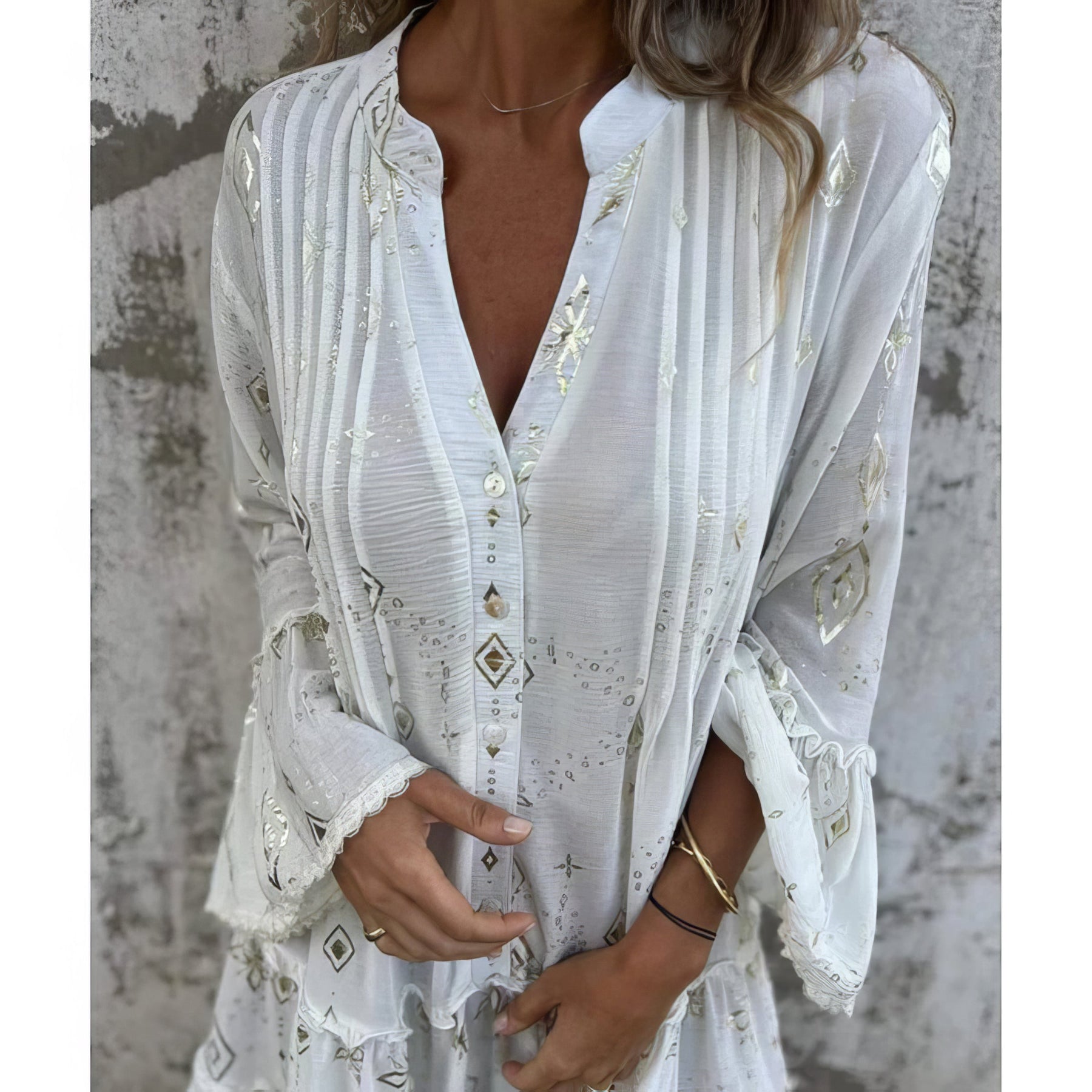 Abigail |  Boho Midi Dress